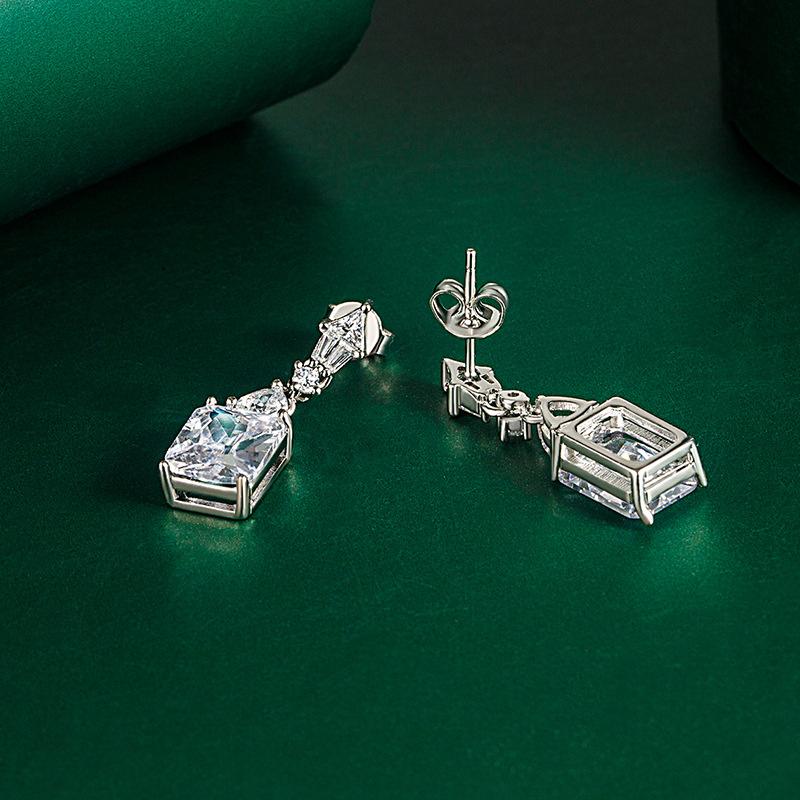 Sace Gems Серьги с цирконием для женщин. Серьги для свадебной вечеринки представлены в различных цветах, включая розовый, желтый, синий и красный.