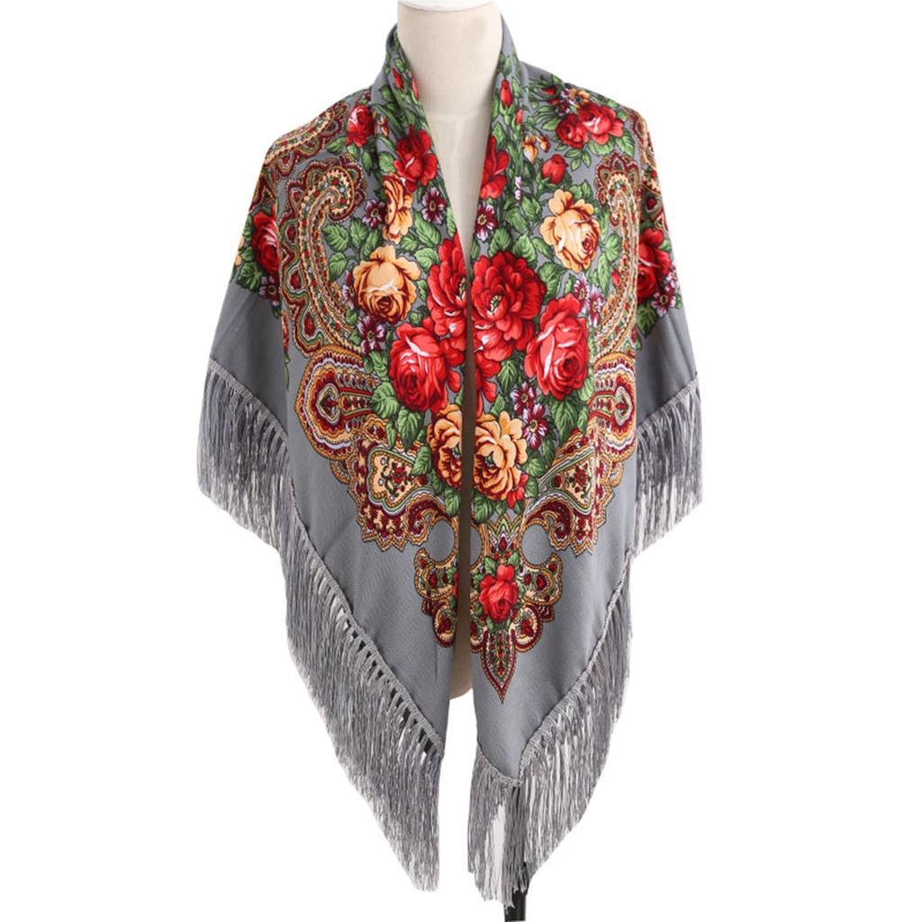 Winter Printed Shawl, Fashionable And Warm Shawl