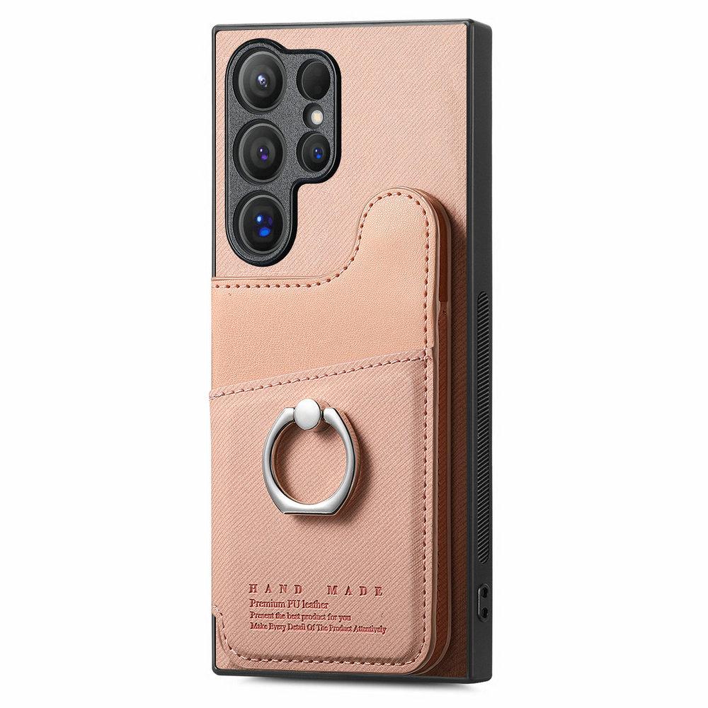Кошелек на двойной кнопке-магните, кожаный, с RFID-защитой для карт, для Samsung Galaxy s26 Ultra S25 S24 S23 S22 S21 Plus S 26 Edge 25 FE 24 Чехол