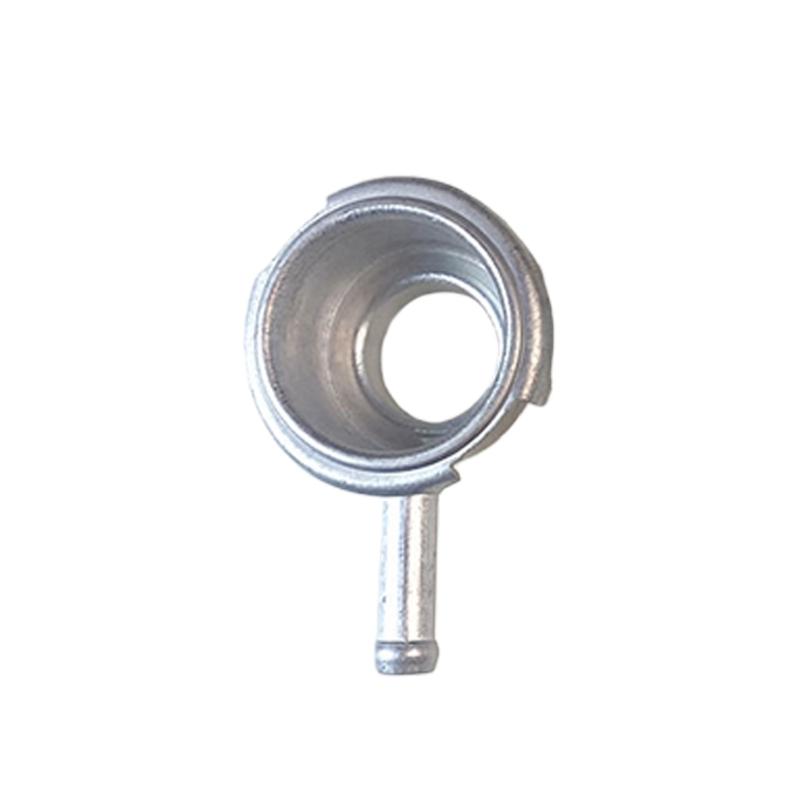 Automotive Cooling System Filler Neck Component with Round Opening and Side Outlet Tube for Radiator Repair Tasks