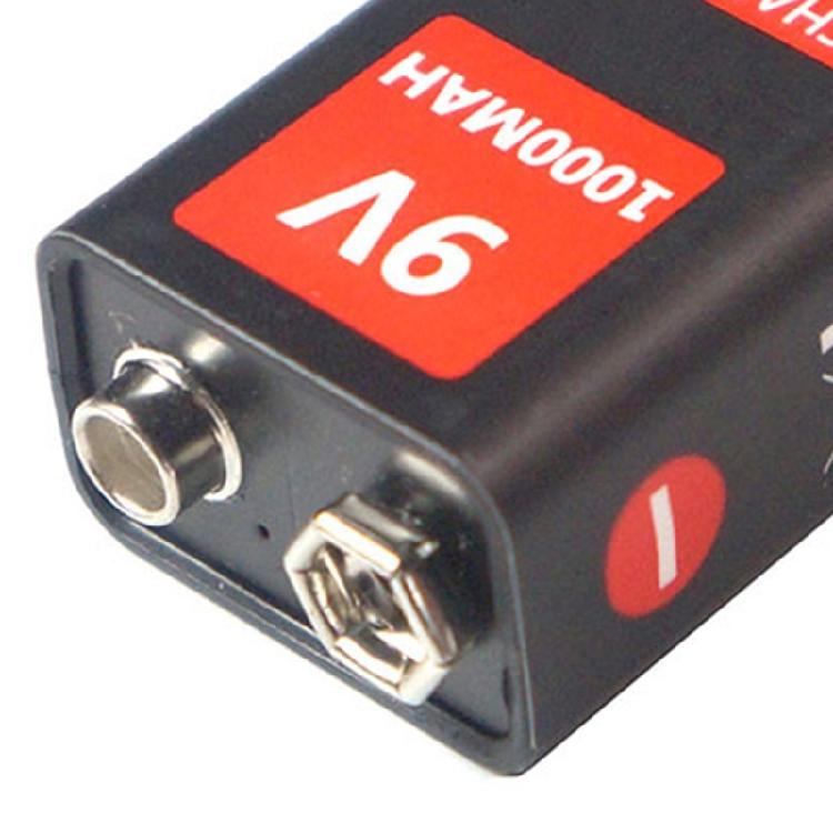 9 Volt Li-ion 1000mah Lithium Battery for RC Helicopter Model Microphone Toy