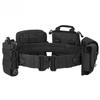 Outdoor  Waist Belt – 8-Piece Quick Release Equipment Set, Multi-Functional Patrol Belt for Duty, Security, and  Activities