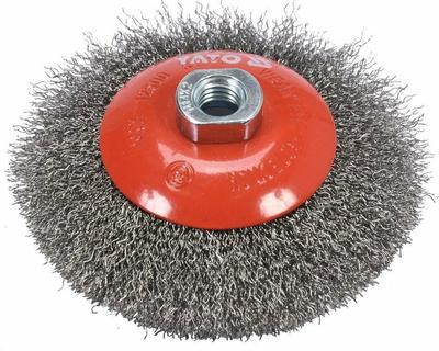 Yato M14 125mm Stainless Steel Disc Brush
