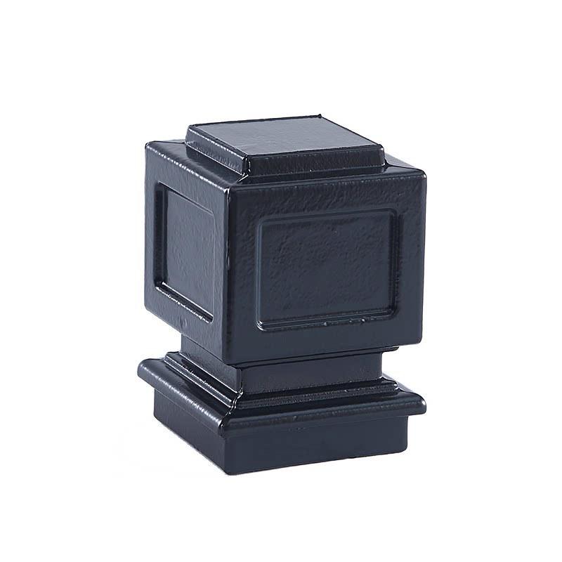 Aluminum Square Tube Decorative Rainproof Post Cap - Anti-Rust for Fence, Balcony, and Stair Handrails