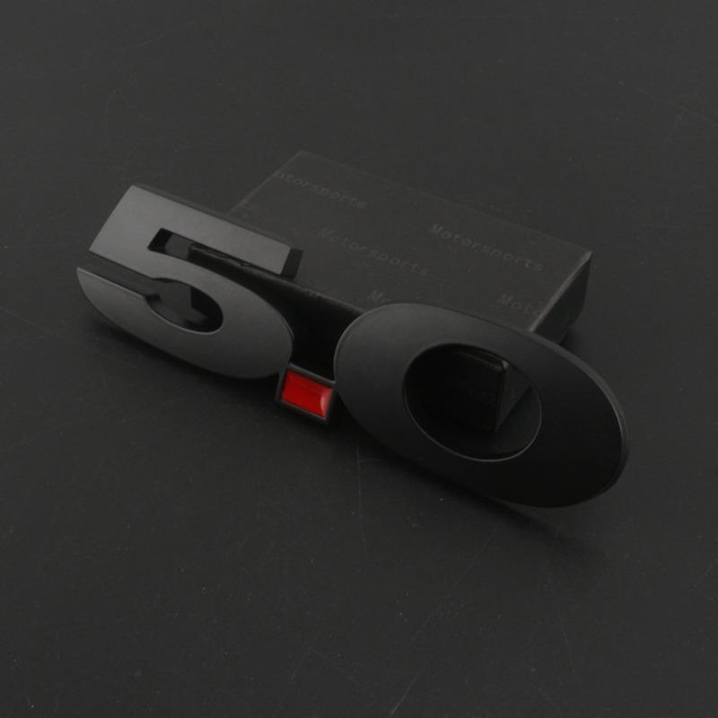 Applicable to GT car logo, tail label, metal 5.0 displacement standard, commemorative edition, side label, leaf plate label, upgrade label