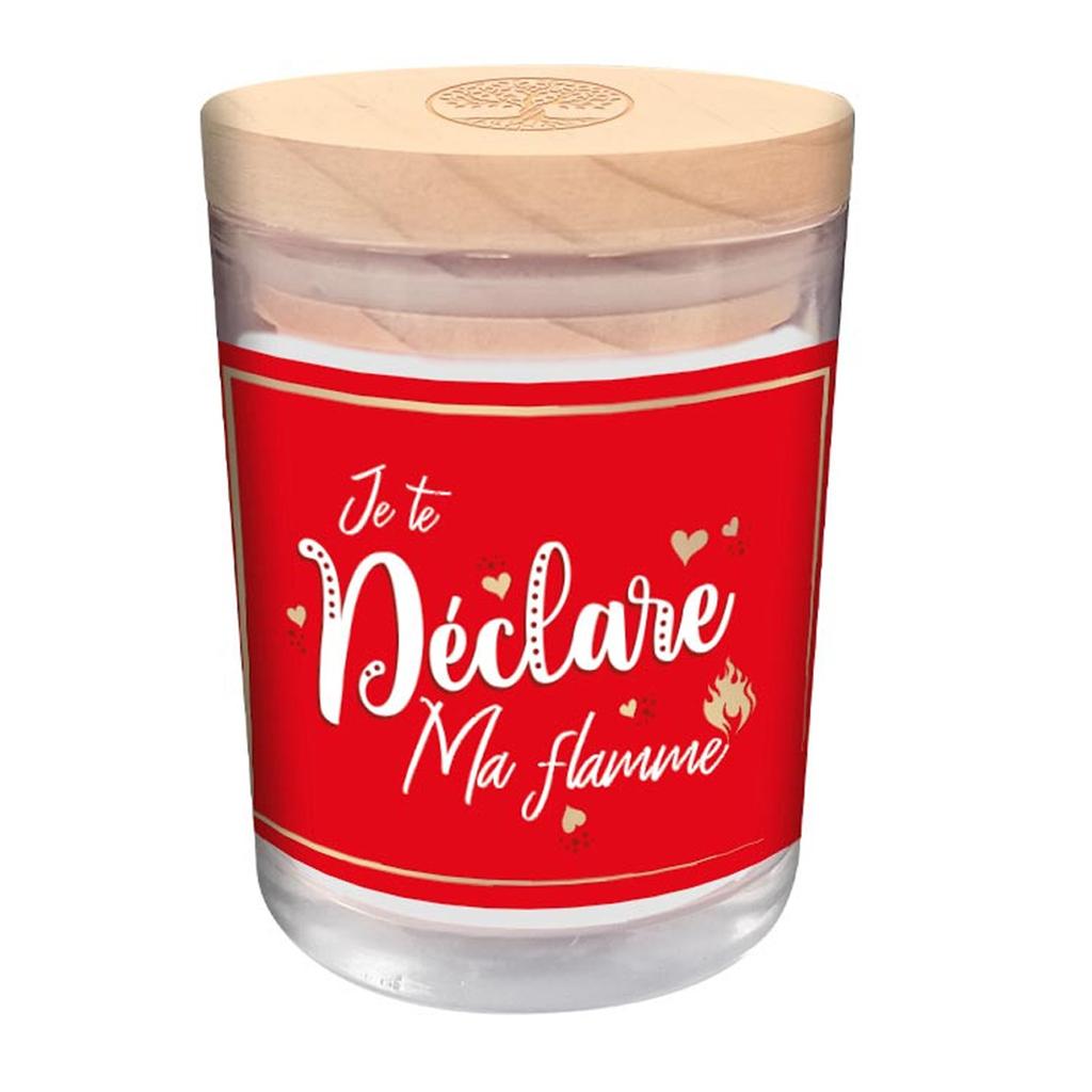 Les Trésors De Lily [A3727] - Ароматическая свеча "Признаюсь тебе в любви" красная - 92x70 мм