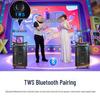 SAST SA-165 15-дюймовая мощная портативная Bluetooth-колонка на колесиках (Китайская версия)