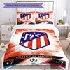 3pcs Duvet Cover Set (1*Duvet Cover + 2*Pillowcase, Without Core), football club Print Soft All‑Season Bedding Set, Home Bedroom Decor Gift