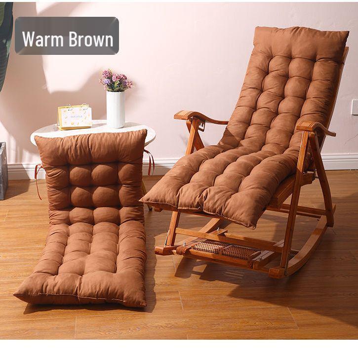 Портативная утолщенная подушка для кресла-реклайнера: Складной диван из массива дерева для дневного сна и отдыха взрослых