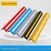 High-End Rubber Wall Corner Protector: Anti-Collision Strip for Interiors, Airports, Garages, and Parking Lots