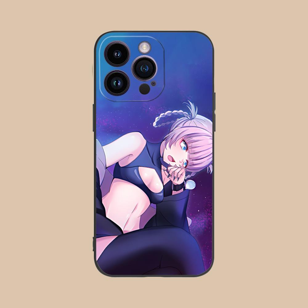 Nazuna Nanakusa Phone Case for iPhone 16 15 14 13 12 11 X XR XS 8 7 Pro Max Plus Mini Black Cover Smartphone Cellphones