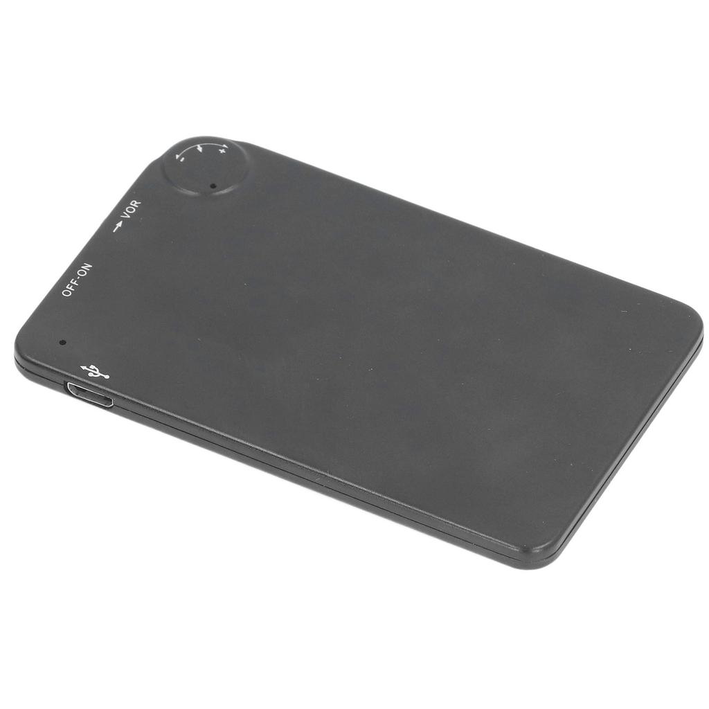 Ультратонкий цифровой диктофон 16 ГБ с длительным временем ожидания, тонкое аудиоустройство для записи голоса с наушниками