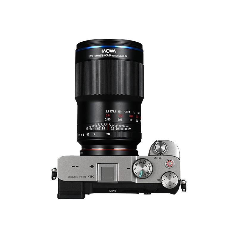 Laowa 58mm F2.8 Макрообъектив для полнокадровых камер 2x для байонетов RF, Z, E и L