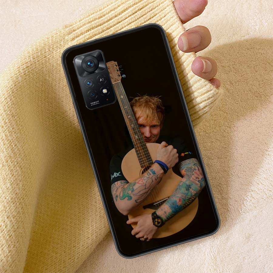 Чехол для телефона Ed Sheeran Singer для Redmi 13C 14C Note 14 13 Pro Plus 12 12C 10A 10C 10 9A 9C 9T 9 8 8A K80 K70 Pro Чехол Оболочка из ТПУ