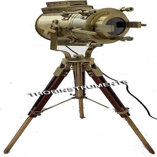 Античный Театр Морской Прожектор Морской Деревянный Штатив Ретро Прожектор Studio Focus LED