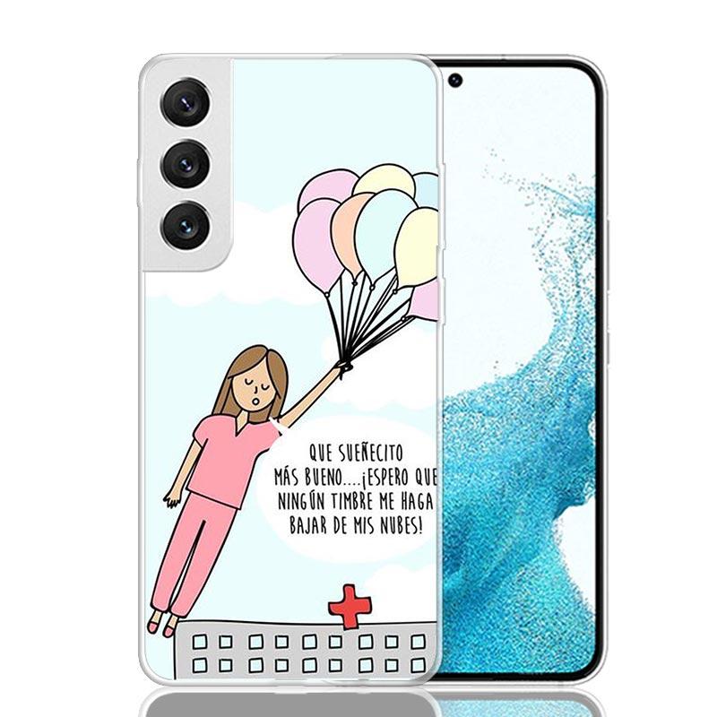Medicine Nurse Doctor Phone Case For Samsung Galaxy S25 S24 S23 S22 S21 FE S20 Ultra S10 Plus Art Customized Coque Capa S24 S23