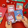 1 шт. клейкая наклейка Kawaii Christmas Sticky Notes блокнот для заметок офис школьные принадлежности канцелярские принадлежности наклейка