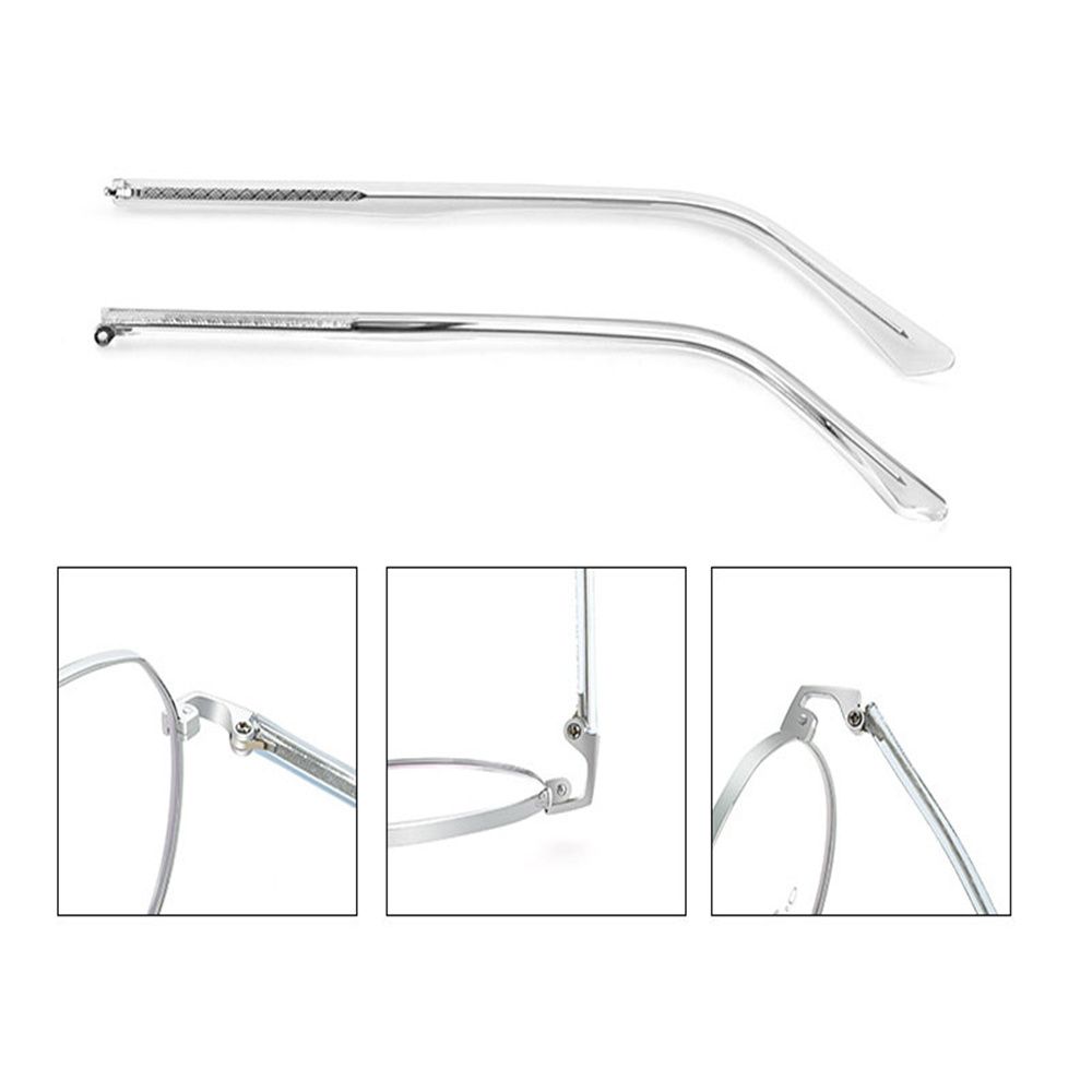 1 пара металлических универсальных инструментов для ремонта очков, аксессуаров для очков, сменных ножек, оправы для очков