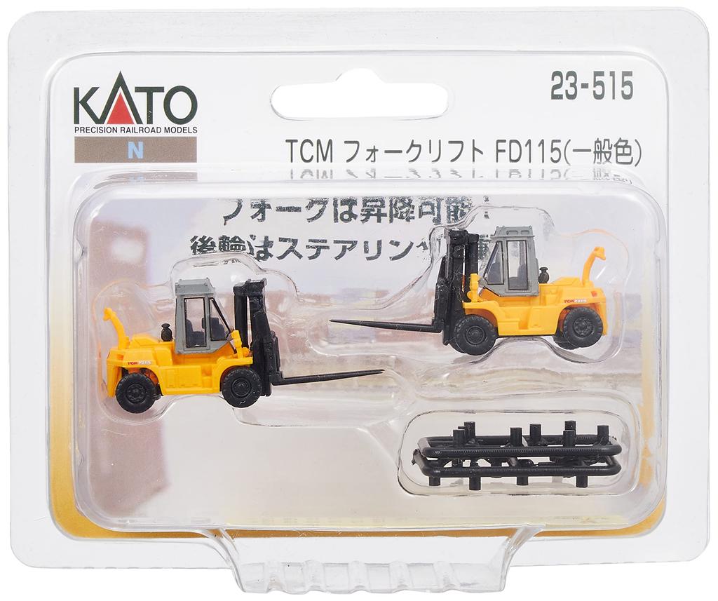 KATO N Gauge TCM Forklift FD115 General Color Railway Model Supplies 23-515