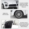 1/24 Scale WELLY Porsche Macan Turbo Alloy Car Model Diecasts Metal Toy Vehicles Car Model High Simulation Collection Childrens Gifts