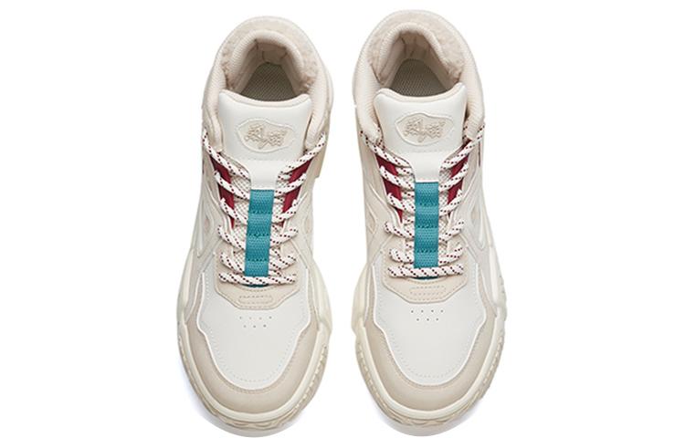 Women's Sneakers Anta Life Collection Flame Abrasion Resistant Breathable Mid top Skateboard Shoes Women's