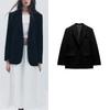 Spring New Women Clothes Commuter Loose Casual Temperament Versatile Basic Blazers 1255787