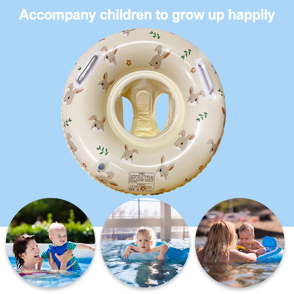 Baby Swimming Ring Reusable Pool Floating Mattress Seat Inflatable Swimming Life Belt Ring Children Pool Float Tool Swimming Mat