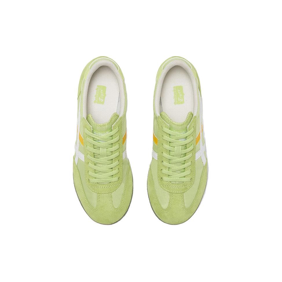 ONITSUKA TIGER Machu Racer Кожаная ткань Синтетическая кожа Удобные Нескользящие Легкие Прочные Низкие Повседневные Кроссовки 1183B877-301
