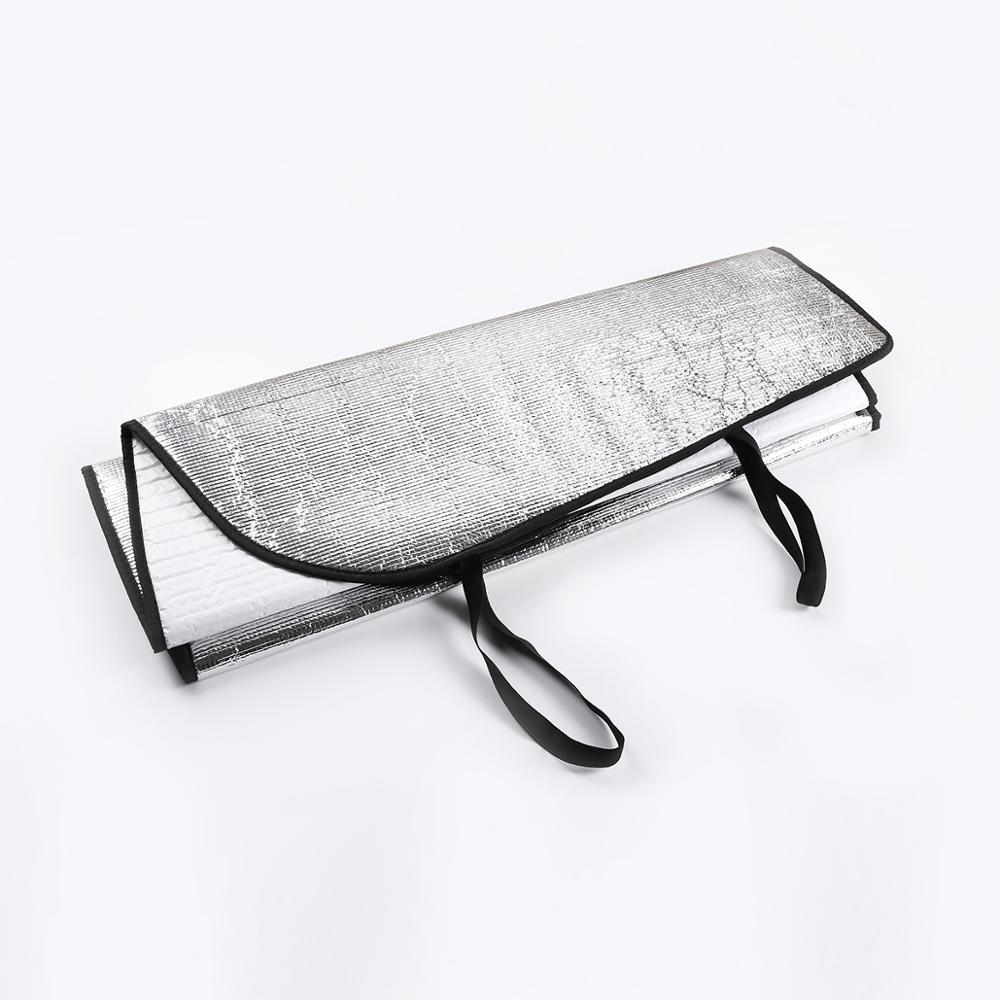 Для Land Rover Discovery 4 LR4 14-17 алюминиевая фольга серебристого цвета, переднее лобовое стекло автомобиля, термозатенение, солнцезащитный крем для автомобиля