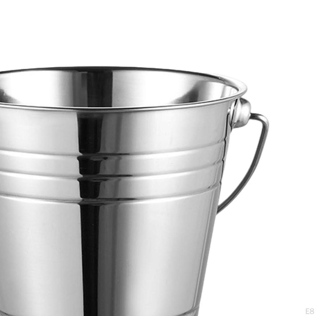 Ice Bucket Drink Cooling French Fries Container Beverage Chilling Snack
