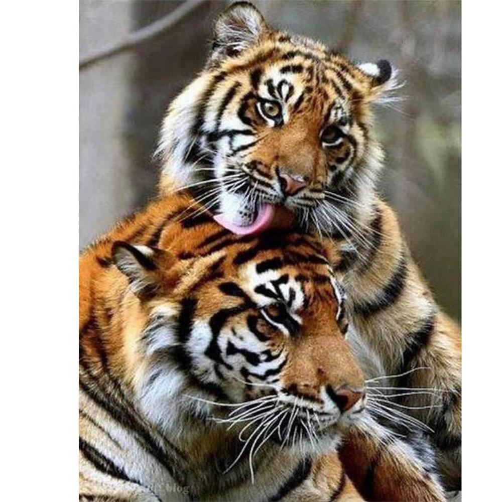 5D Diamond Painting Diy Cartoon Animal Pattern Full Diamond Handmade Diamond Embroidery Mosaic Home Living Room Decoration