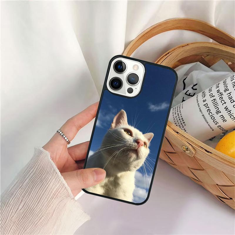 Милый питомец Милое животное кошка Чехол для телефона Для iPhone 17 Air 16 15 14 11 12 13 Pro MAX Plus coque Чехол-оболочка