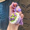 Ручная вязка крючком Роза Брелок-украшение - Подарок на День святого Валентина