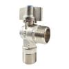 Yu Shi Jia Run Full-Port Brass Ball Core Angle Valve, 6-to-4 Point