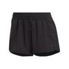 Pacer Woven Iteration 1 Solid Color Elastic Waist Straight Leg Shorts Women Shorts Black HN5550