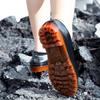 Men's Non-Slip Yuanbao Low-Top Rain Boots for Construction and Work