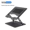 Foldable Steel Laptop Cooling Stand with Fan