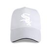 Бейсболка New Majestic White Sox Fasden SS Черная