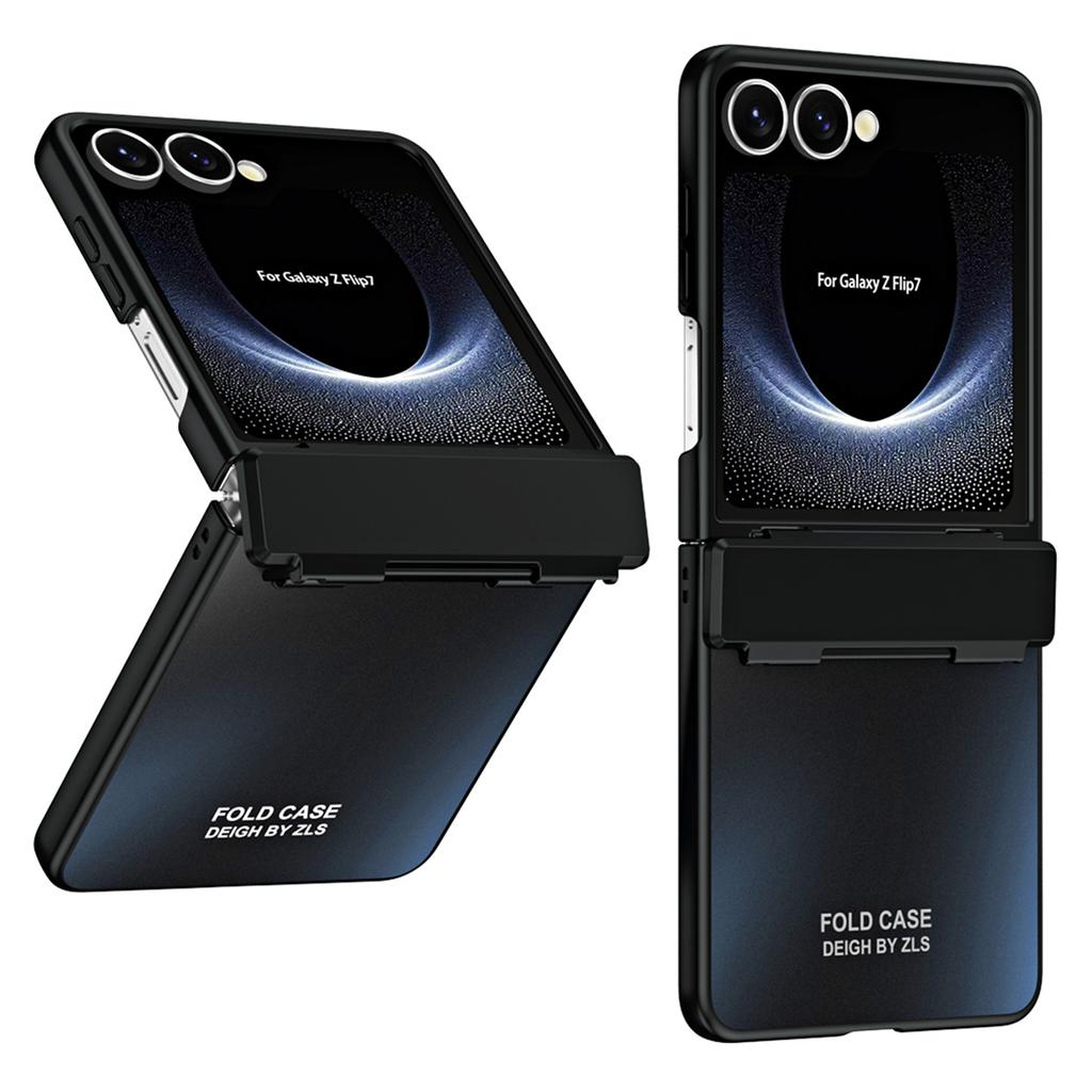 Чехол для Samsung Galaxy Z Flip7 5G Гальваническое покрытие Жесткий ПК Защитная крышка для телефона