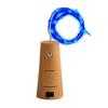 Pleasure Holiday 15/20 LED Wine Bottle Cork Lights Silver Wire for Wedding Festival Party Decor