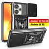 Чехол для Realme 15 Pro 5G Чехол Слайд Защита Камеры Кольцо Подставка Ударопрочная Задняя Крышка для Realme 15 5G Capa