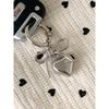 earliner [handmade] ribbon heart keyring (2type)