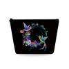 Women Butterfly Print Cosmetic Bag Toiletries Organize Travel Storage Case 6722 KTB