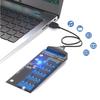 Карта-адаптер M.2 NGFF на SATA Ключ B/Ключ B & M Конвертер SSD NGFF M2 на SATA III Драйверы для NGFF M.2 2280 2260 2242 2230 SSD