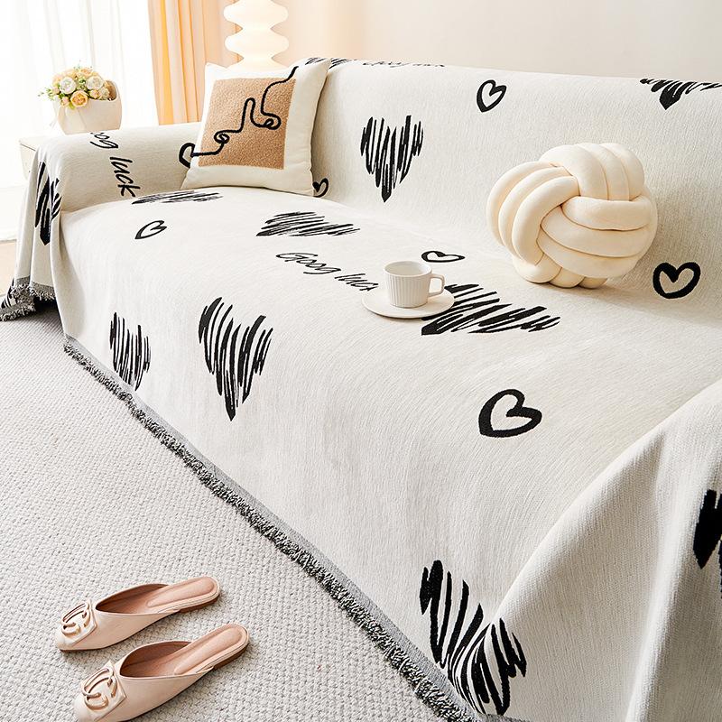 Полотенце для дивана Alpine Chenille Four Seasons Universal All-Inclusive Чехол для дивана Чехол для дивана с защитой от пыли, устойчивый к царапинам, цельный чехол для дивана