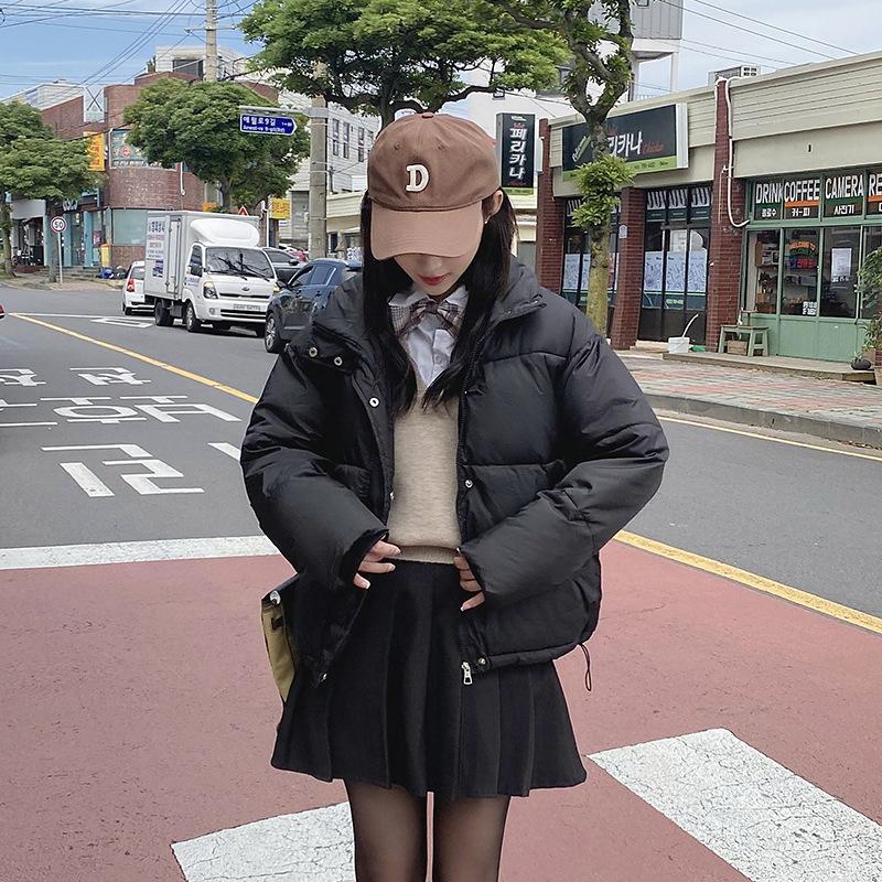 Short Collar Down Coat Jacket Coat Women 2023 Thick Warm Autumn and Winter