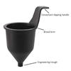 Black Plastic Viscosity Measuring Cup Liquid Consistency Thickness Cup Measure Paint Varnish Lacquer Inks Replace