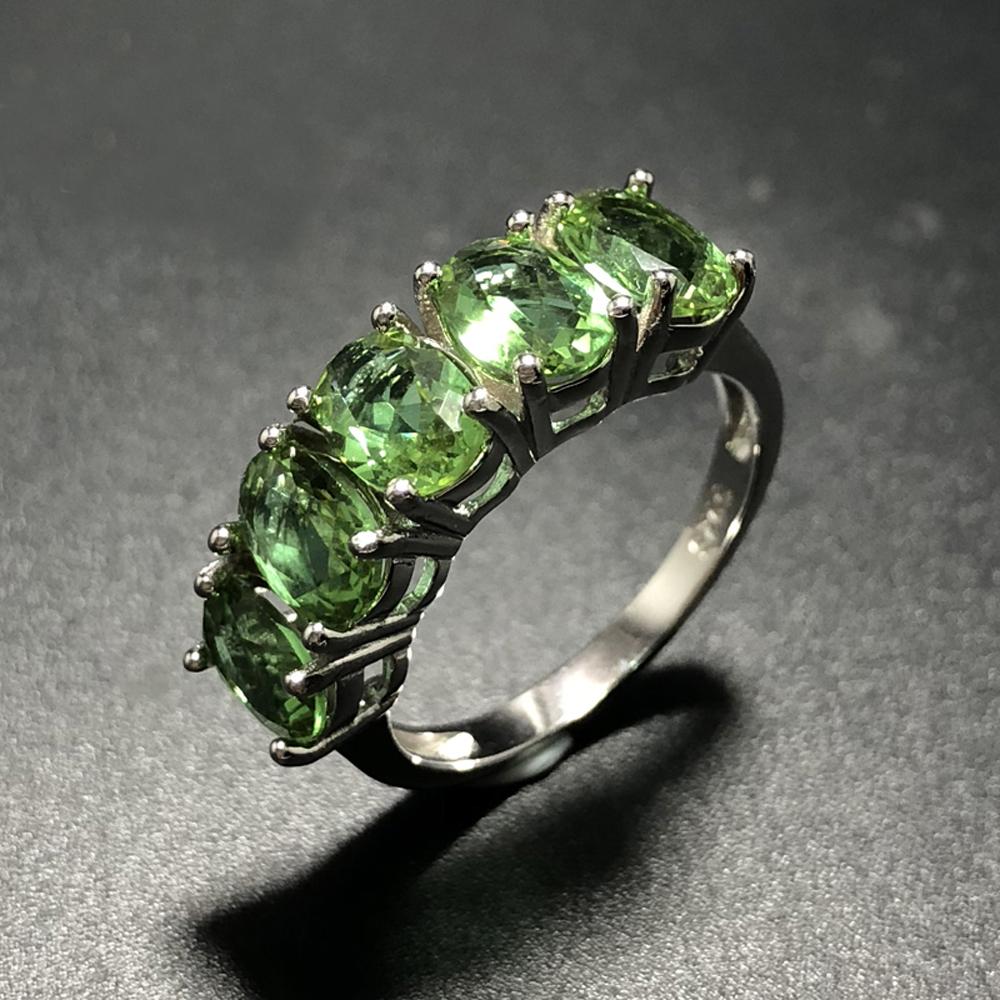 Bolaijewelry Диаспор овальные кольца с драгоценными камнями 5*7 мм, стерлинговое серебро 925 пробы, созданные с драгоценными камнями, меняющими цвет, изысканные украшения для женщин, повседневная одежда, хороший подарок