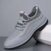 Men's shoes autumn new breathable mesh casual shoes thin lightweight hollow mesh sports shoes