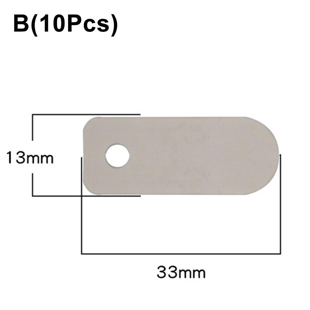 For Air Compressor Pump Head Valve Plate Metal 10Pcs